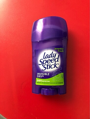 Lady speed stick deodorant