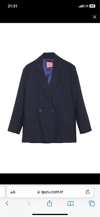 Quzu Blazer ceket