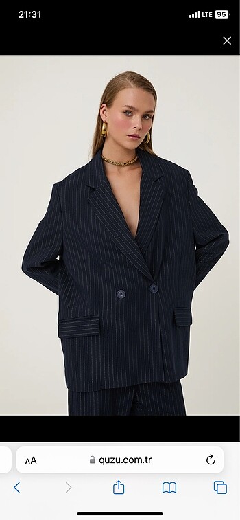 Blazer ceket