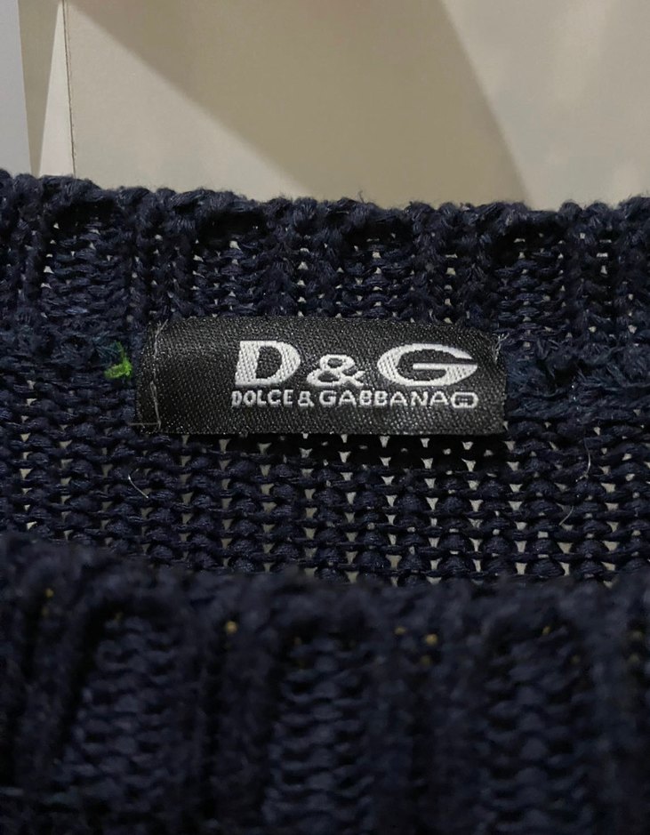 Dolce Gabbana D&G Kazak L - Görsel 3