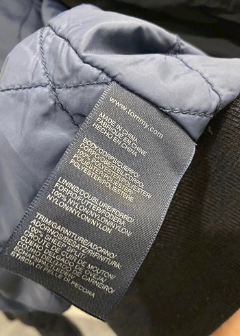 Tommy Hilfiger Lacivert Fermuarlı Erkek Mont - Görsel 4