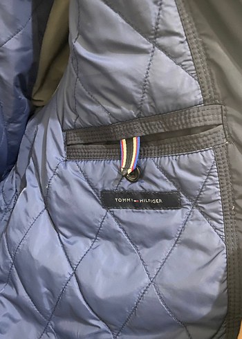 Tommy Hilfiger Lacivert Fermuarlı Erkek Mont - Görsel 3