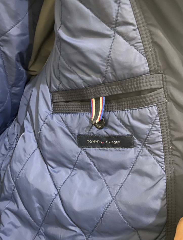 Tommy Hilfiger Lacivert Fermuarlı Erkek Mont - Görsel 3