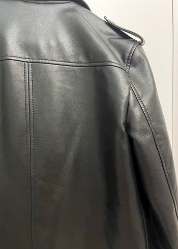 Stradivarius deri ceket - Görsel 3