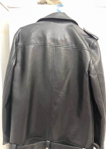Stradivarius deri ceket - Görsel 4