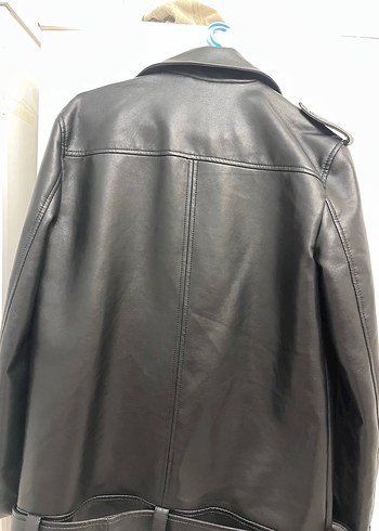 Stradivarius deri ceket - Görsel 5