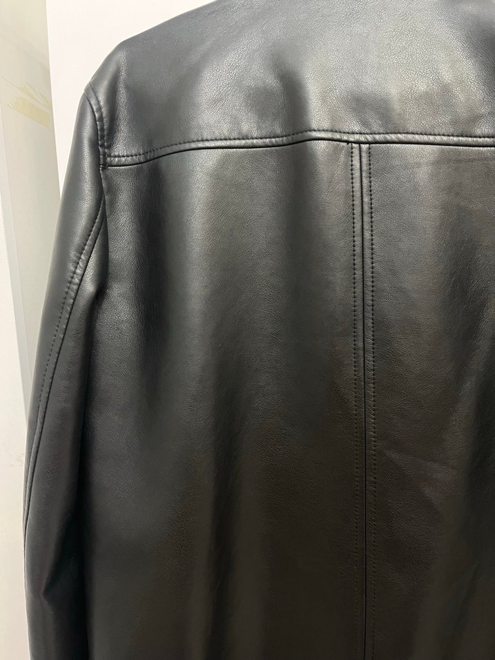 Stradivarius deri ceket - Görsel 2