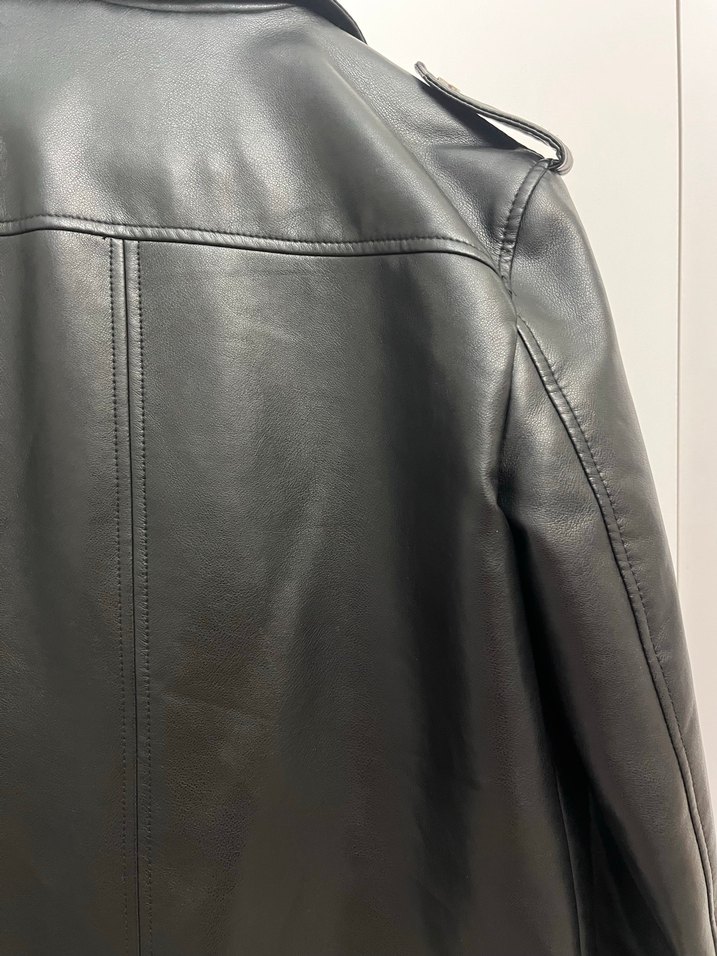 Stradivarius deri ceket - Görsel 3