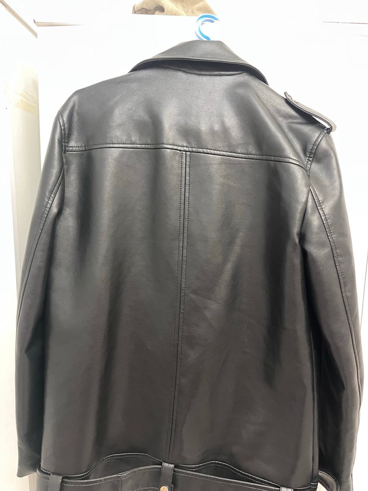 Stradivarius deri ceket - Görsel 4