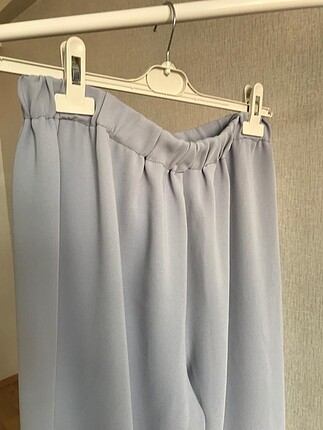 Gri Bol Paça Pantolon