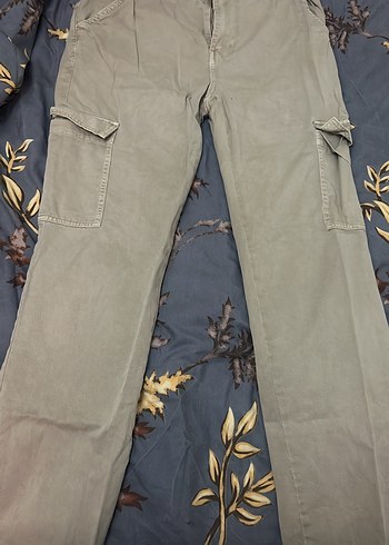 MANGO Kadın Kum Beji Regular Fit Midi Jean - Görsel 4