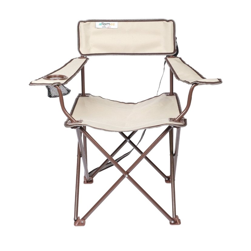 Katlanabilir Kamp Sandalyesi  120 KG Kapasiteli, Taşıması Kolay - Görsel 2