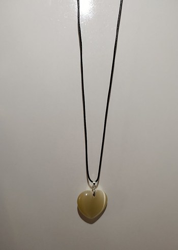 Kalpli Doğal Taş Kolye - Görsel 5