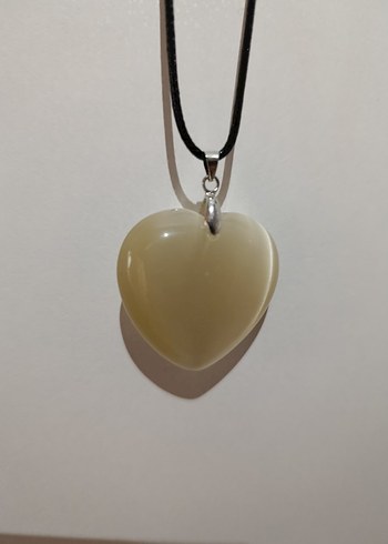 Kalpli Doğal Taş Kolye - Görsel 6