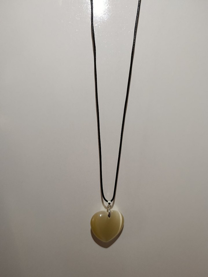 Kalpli Doğal Taş Kolye - Görsel 5