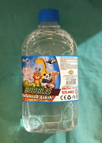 Bubbles Baloncuk Likiti - Renkli Mavi