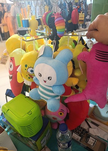 Renkli Sarı Peluş Oyuncak Ayı - Görsel 3