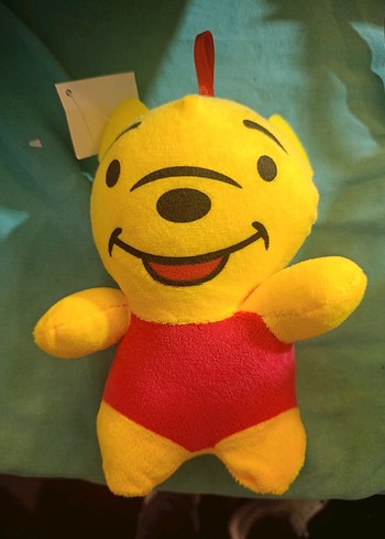 Renkli Sarı Peluş Oyuncak Ayı - Görsel 6