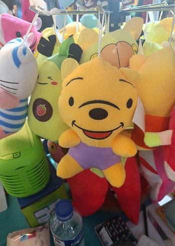 Renkli Sarı Peluş Oyuncak Ayı - Görsel 5