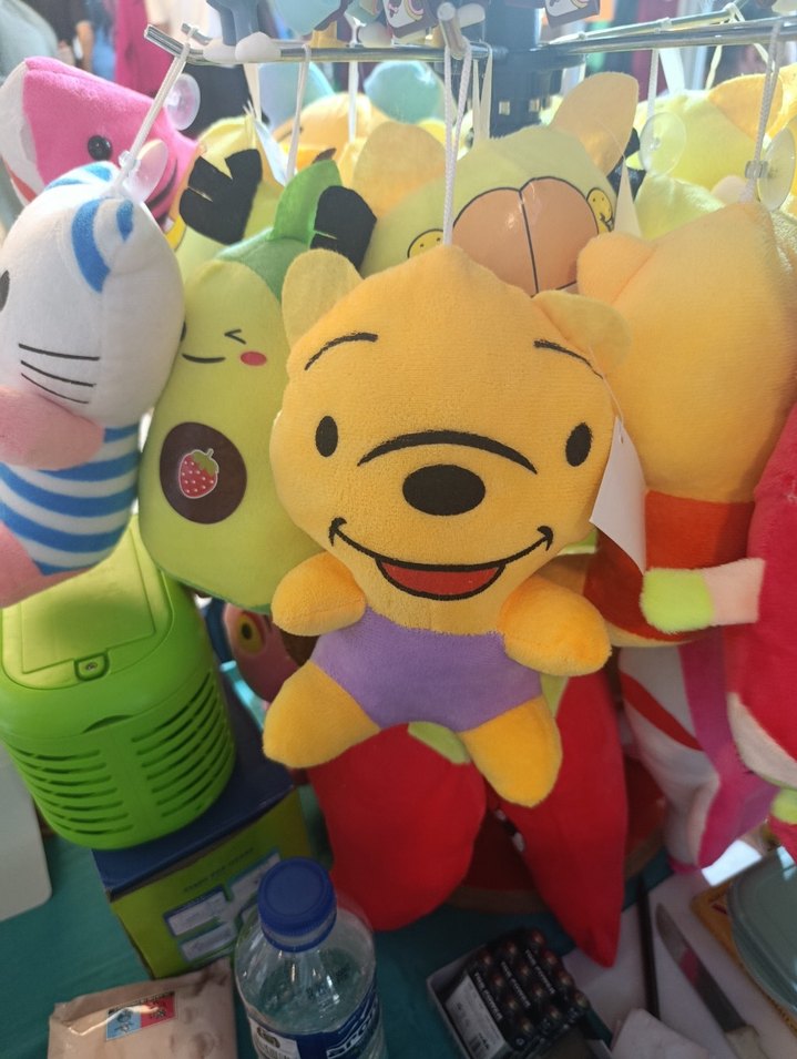 Renkli Sarı Peluş Oyuncak Ayı - Görsel 5