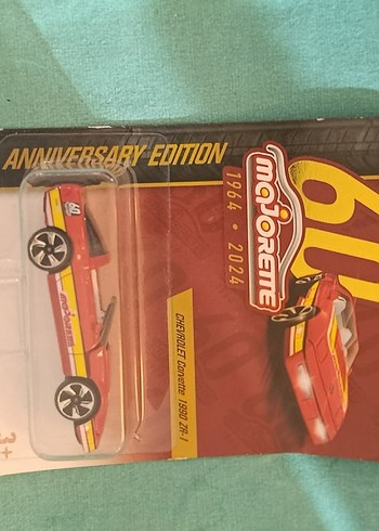 Majorette Chevrolet Corvette 1990 Oyuncak Araba
