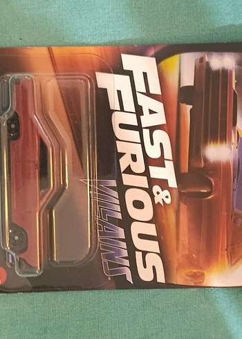 Hotwheells Koyu Kırmızı Fast & Furious Oyuncak Araba