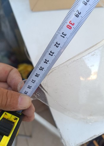 KASK CAMI SIFIR ŞEFFAF 39x16 cm - Görsel 10