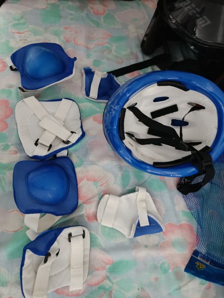 Bisiklet kaykay Koruyucu Takım 5-12 yaş - Görsel 2