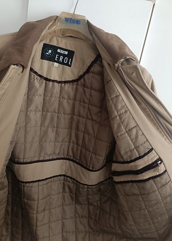 Erkek Mont S Beden Bol kalıp - Görsel 13