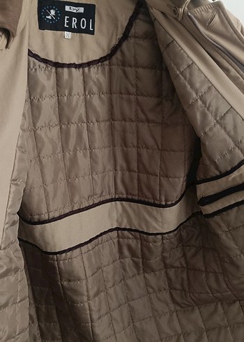 Erkek Mont S Beden Bol kalıp - Görsel 10