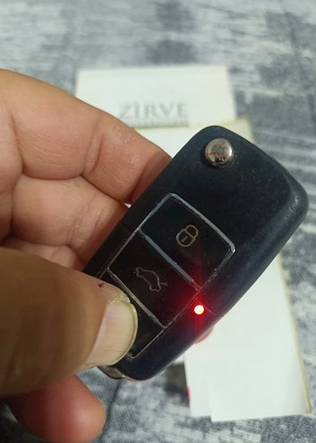 Çipli Oto Anahtar 3 Tuşlu sustalı - Görsel 9