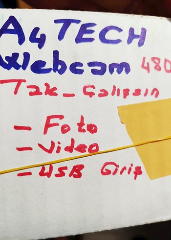 A4Tech Webcam 480p Tak çalışsın - Görsel 8