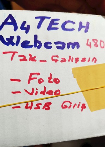 A4Tech Webcam 480p Tak çalışsın - Görsel 6