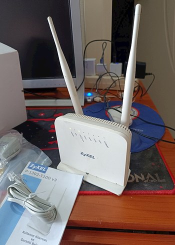 Modem 2 adet kablo ve adaptör ile - Görsel 8