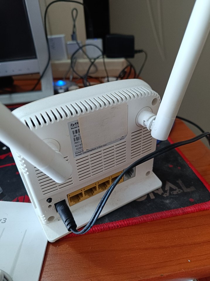 Modem 2 adet kablo ve adaptör ile - Görsel 3