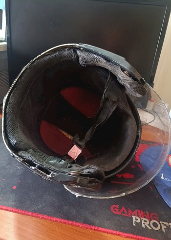 Kask L Beden camı yeni kırık yok - Görsel 2