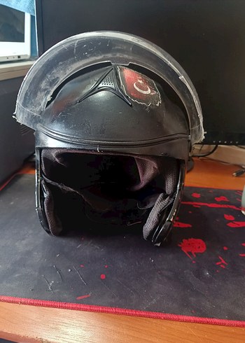 Kask L Beden camı yeni kırık yok - Görsel 10