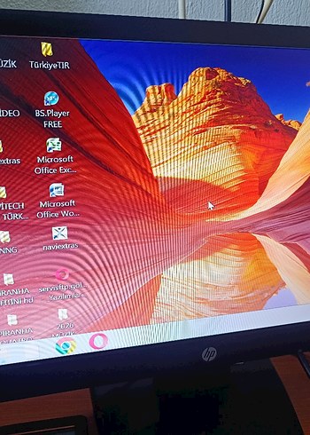 Hp LED Monitör Hatasız sıfır ayarında - Görsel 10