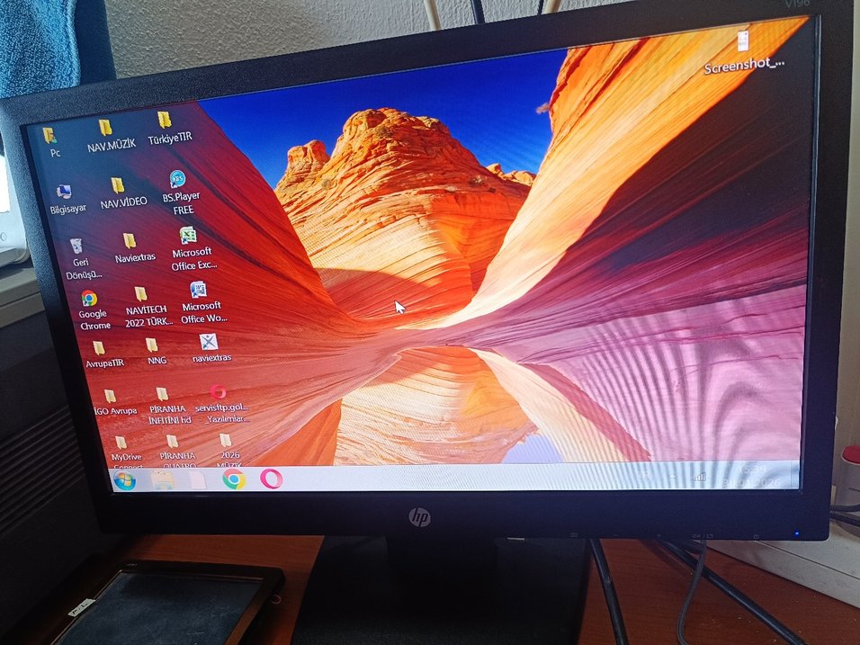 Hp LED Monitör Hatasız sıfır ayarında - Görsel 4