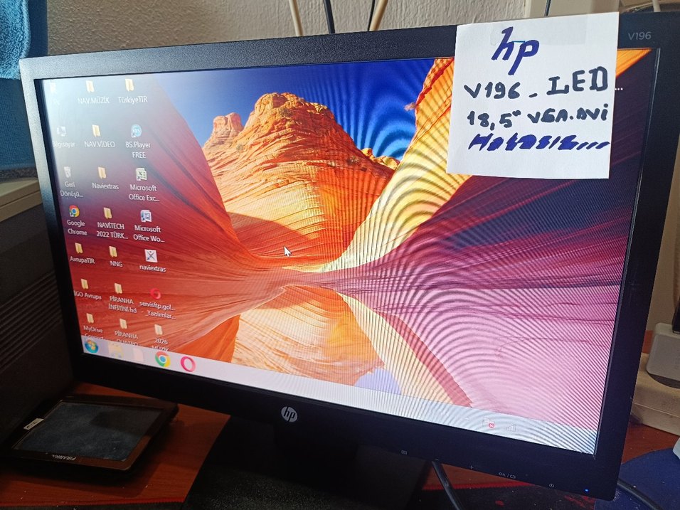 Hp LED Monitör Hatasız sıfır ayarında - Görsel 2