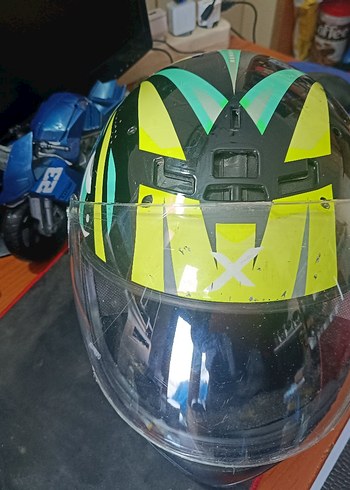 Kask L Beden camı yeni kırık yok - Görsel 15