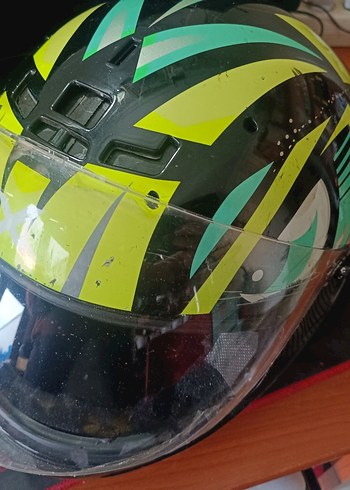 Kask L Beden camı yeni kırık yok - Görsel 9