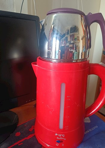 Elektrikli Çaycı King Sağlam temiz - Görsel 7