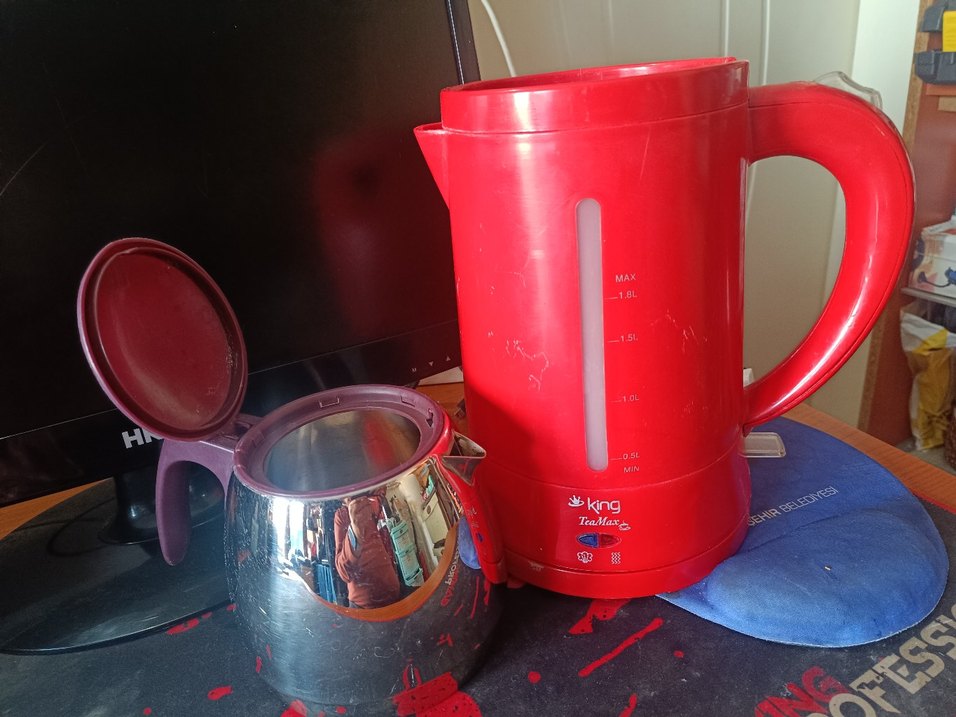 Elektrikli Çaycı King Sağlam temiz - Görsel 4