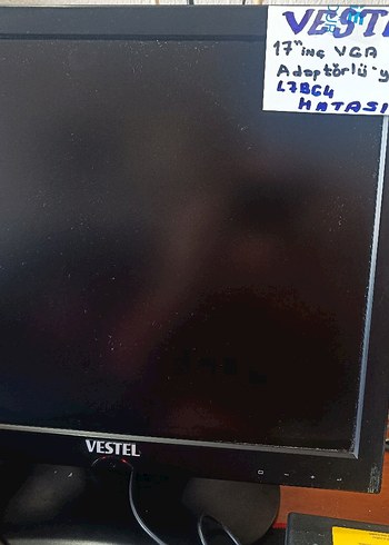 Vestel 17" LCD Monitör Adaptöruyle bir - Görsel 9