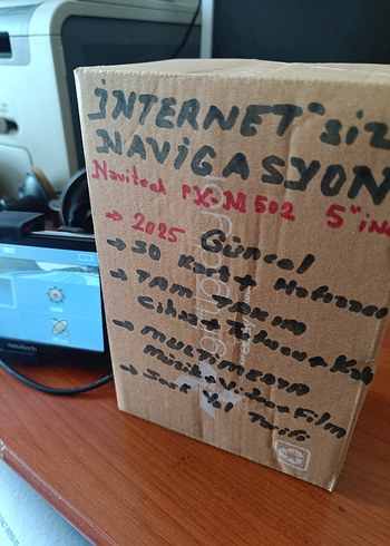 2025 yeni yazılım Navitech px.m 502 modeli
5'  2 gb SD kart ile - Görsel 15