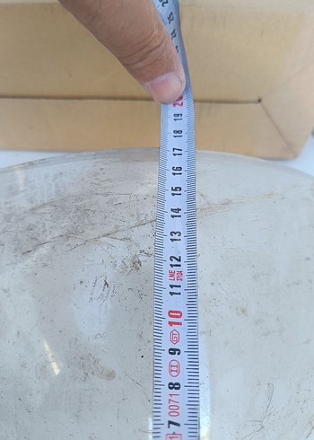 KASK CAMI SIFIR ŞEFFAF 42x17 cm - Görsel 4