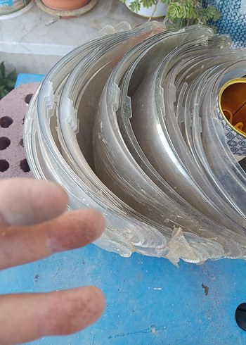 KASK CAMI SIFIR ŞEFFAF 42x17 cm - Görsel 6