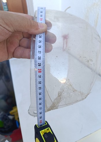 KASK CAMI SIFIR ŞEFFAF 40x15 cm - Görsel 6