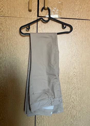 Bej Kadın Kumaş Pantolon